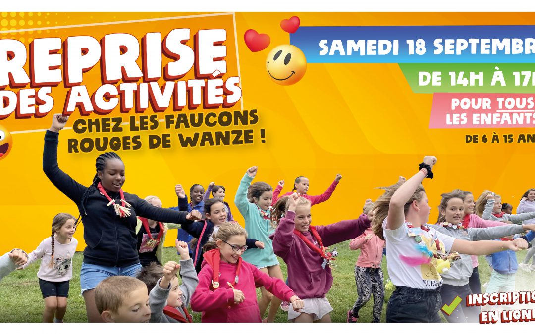 Inscriptions Faucons Rouges de Wanze : saison 2021-2022