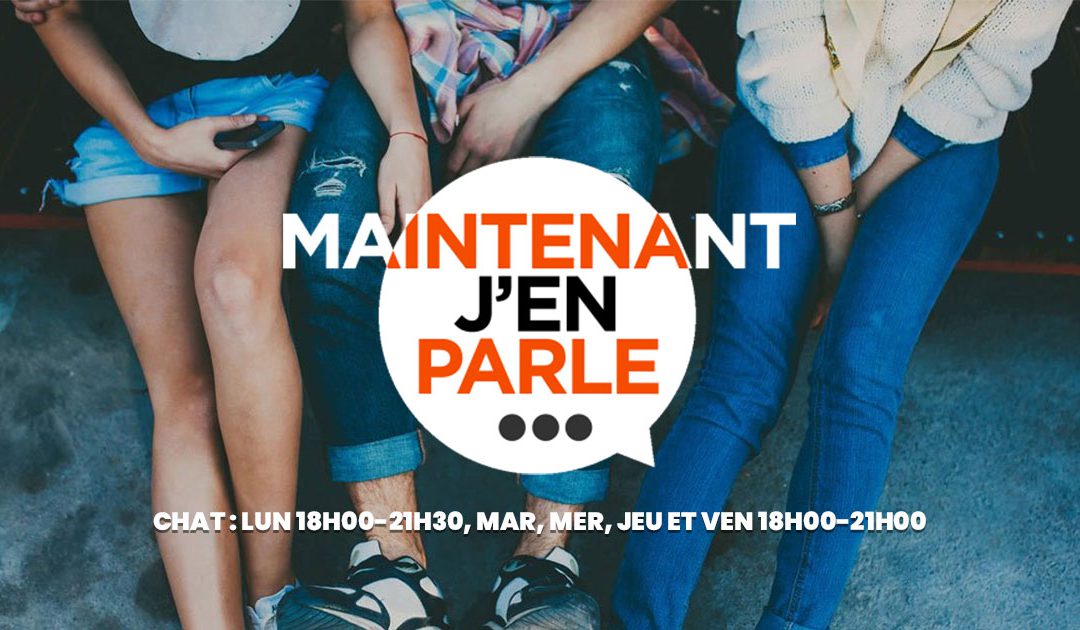 Maintenant j’en parle – Chat d’aide aux victimes d’abus sexuel
