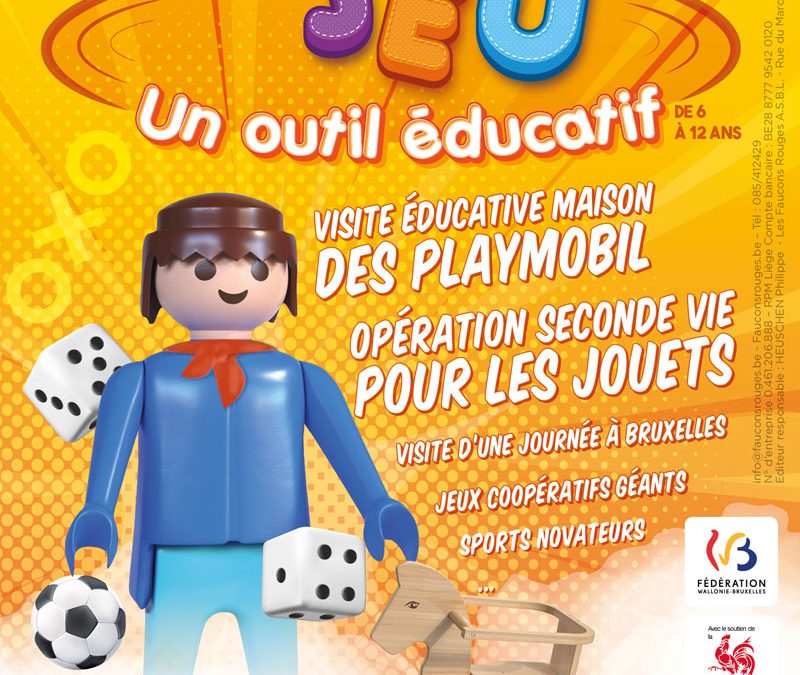 Stage d’aout : Le jeu, un outil éducatif